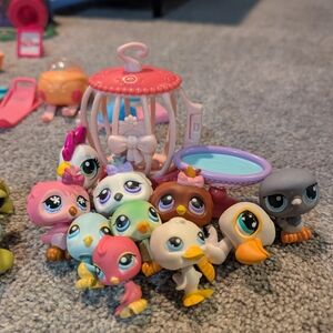 Colorful Animal Figurine Set